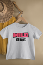 Load image into Gallery viewer, Wild One And Mild One Matching Sister-Sister Kids Half Sleeves T-Shirts -KidsFashionVilla
