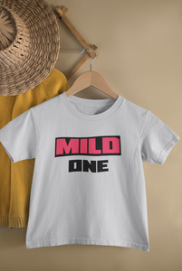 Wild One And Mild One Matching Sister-Sister Kids Half Sleeves T-Shirts -KidsFashionVilla