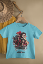 Load image into Gallery viewer, La Casa De Papel Money Heist Half Sleeves T-Shirt For Girls -KidsFashionVilla
