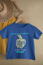 Load image into Gallery viewer, Custom Name IPL KKR Kolkata Knight Riders Korbo Lorbo Jeetbo Re Boy Half Sleeves T-Shirt for Boy-KidsFashionVilla
