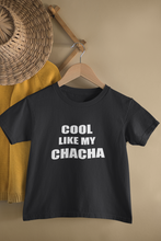 Load image into Gallery viewer, Cool Like My Chacha Bhatiji Family Relation Matching T-Shirt- KidsFashionVilla
