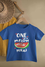 Load image into Gallery viewer, Custom Name Happy One Year First Birthday Half Sleeves T-Shirt for Boy-KidsFashionVilla
