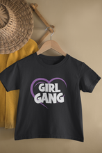 Load image into Gallery viewer, Girl Gang Matching Sister-Sister Kids Half Sleeves T-Shirts -KidsFashionVilla

