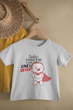 Load image into Gallery viewer, Custom Name Daddys Little Man Turns One First Birthday Half Sleeves T-Shirt for Boy-KidsFashionVilla
