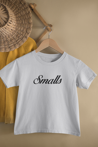 Smalls Biggie Matching Brother Sister Kid Half Sleeves T-Shirts -KidsFashionVilla