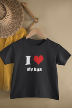 Load image into Gallery viewer, I Love My Bua Bhatija Family Relation Matching T-Shirt- KidsFashionVilla
