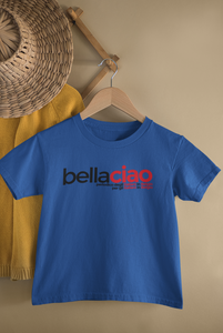 Bella Ciao Money Heist Half Sleeves T-Shirt for Boy-KidsFashionVilla