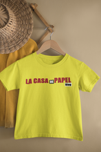 Load image into Gallery viewer, La Casa De Papel Money Heist Half Sleeves T-Shirt for Boy-KidsFashionVilla
