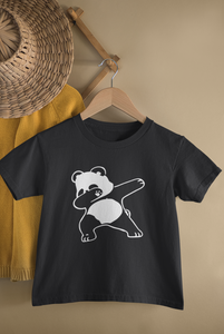 Panda Half Sleeves T-Shirt for Boy-KidsFashionVilla