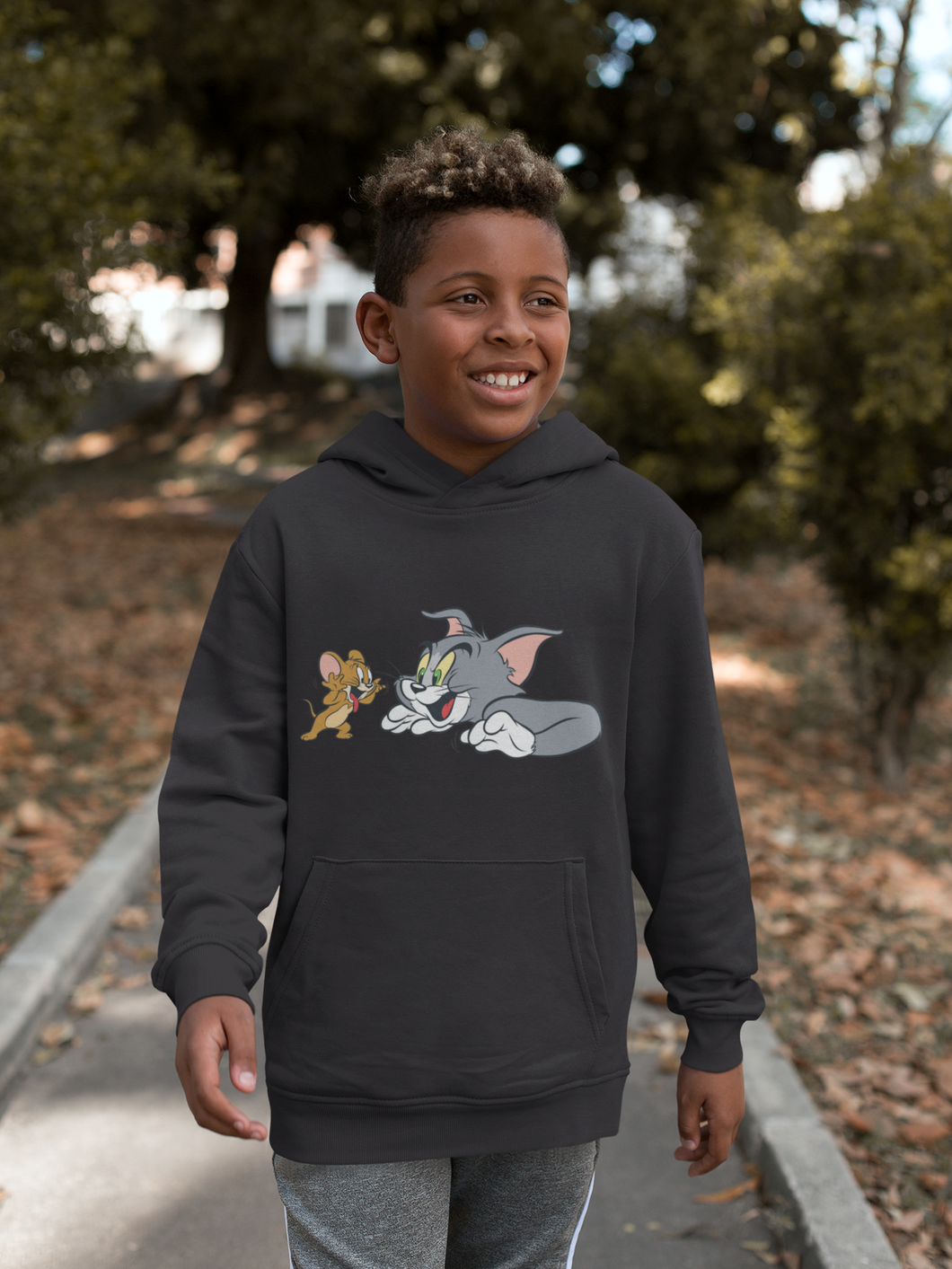 Cute Cartoon Boy Hoodies-KidsFashionVilla