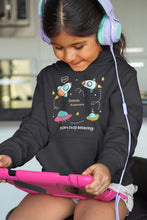 Load image into Gallery viewer, Spaceships Girl Hoodies-KidsFashionVilla
