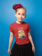 Load image into Gallery viewer, Whatever Half Sleeves T-Shirt For Girls -KidsFashionVilla
