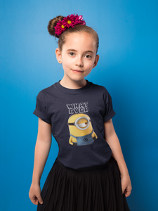 Whatever Half Sleeves T-Shirt For Girls -KidsFashionVilla