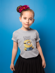 Whatever Half Sleeves T-Shirt For Girls -KidsFashionVilla