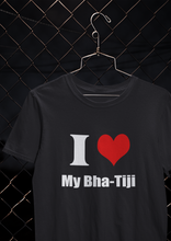 Load image into Gallery viewer, I Love My Chachi Bhatiji Family Relation Matching T-Shirt- KidsFashionVilla
