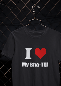 I Love My Chachi Bhatiji Family Relation Matching T-Shirt- KidsFashionVilla