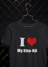 Load image into Gallery viewer, I Love My Masi Bhanji Family Relation Matching T-Shirt- KidsFashionVilla
