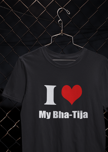 I Love My Chachi Bhatija Family Relation Matching T-Shirt- KidsFashionVilla