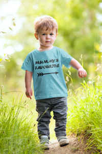 Mummys Favourite Half Sleeves T-Shirt for Boy-KidsFashionVilla