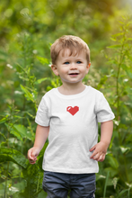 Load image into Gallery viewer, 8 Bit Heart Minimals Half Sleeves T-Shirt for Boy-KidsFashionVilla
