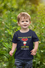 Load image into Gallery viewer, Custom Name I love My Didi So Much Half Sleeves T-Shirt for Boy-KidsFashionVilla
