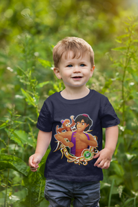 Cute Cartoon Half Sleeves T-Shirt for Boy-KidsFashionVilla