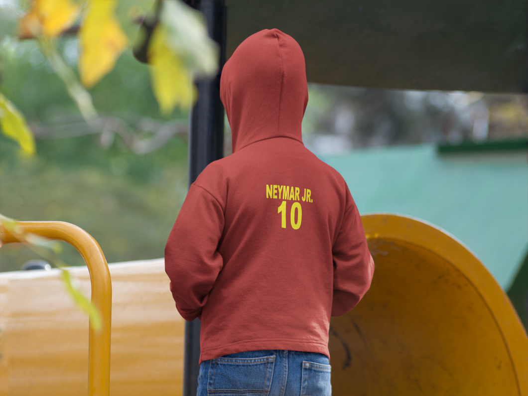 Neymar Jr 10 Boy Hoodies-KidsFashionVilla