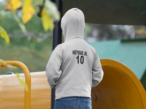 Neymar Jr 10 Boy Hoodies-KidsFashionVilla