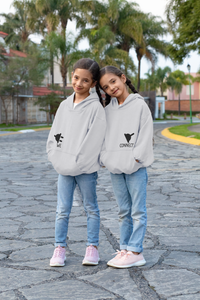 We Connect Twins Sisters Kids Matching Hoodies -KidsFashionVilla