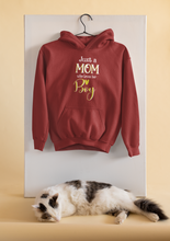 Load image into Gallery viewer, Just A Boy Who Loves His Mom Mother And Son Red Matching Hoodies- KidsFashionVilla
