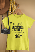 Load image into Gallery viewer, Greatest Gift Mother And Son Yellow Matching T-Shirt- KidsFashionVilla
