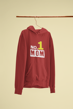 Load image into Gallery viewer, No 1 Son Mother And Son Red Matching Hoodies- KidsFashionVilla
