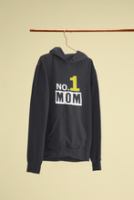 Load image into Gallery viewer, No 1 Son Mother And Son Black Matching Hoodies- KidsFashionVilla
