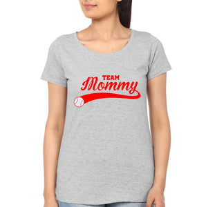 Team Mommy Mother and Daughter Matching T-Shirt- KidsFashionVilla