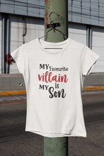 Load image into Gallery viewer, Favourite Villian Mother And Son White Matching T-Shirt- KidsFashionVilla
