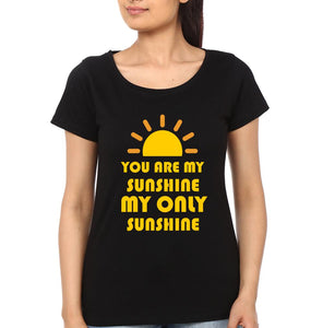 You Are My Sunshine My Only Sunshine Mother and Daughter Matching T-Shirt- KidsFashionVilla