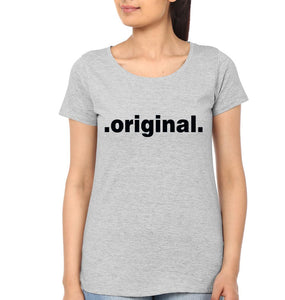 Original & Carbon Copy Mother and Daughter Matching T-Shirt- KidsFashionVilla
