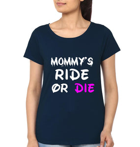 Mommy's Ride Or Die Kids So Fly Mother and Daughter Matching T-Shirt- KidsFashionVilla