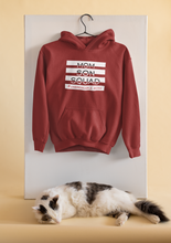 Load image into Gallery viewer, Mom Son Squad Mother And Son Red Matching Hoodies- KidsFashionVilla
