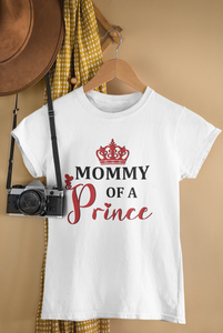 Son Of A Queen Mother And Son White Matching T-Shirt- KidsFashionVilla