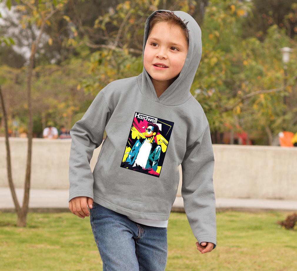 Hardwell abstract Boy Hoodies-KidsFashionVilla