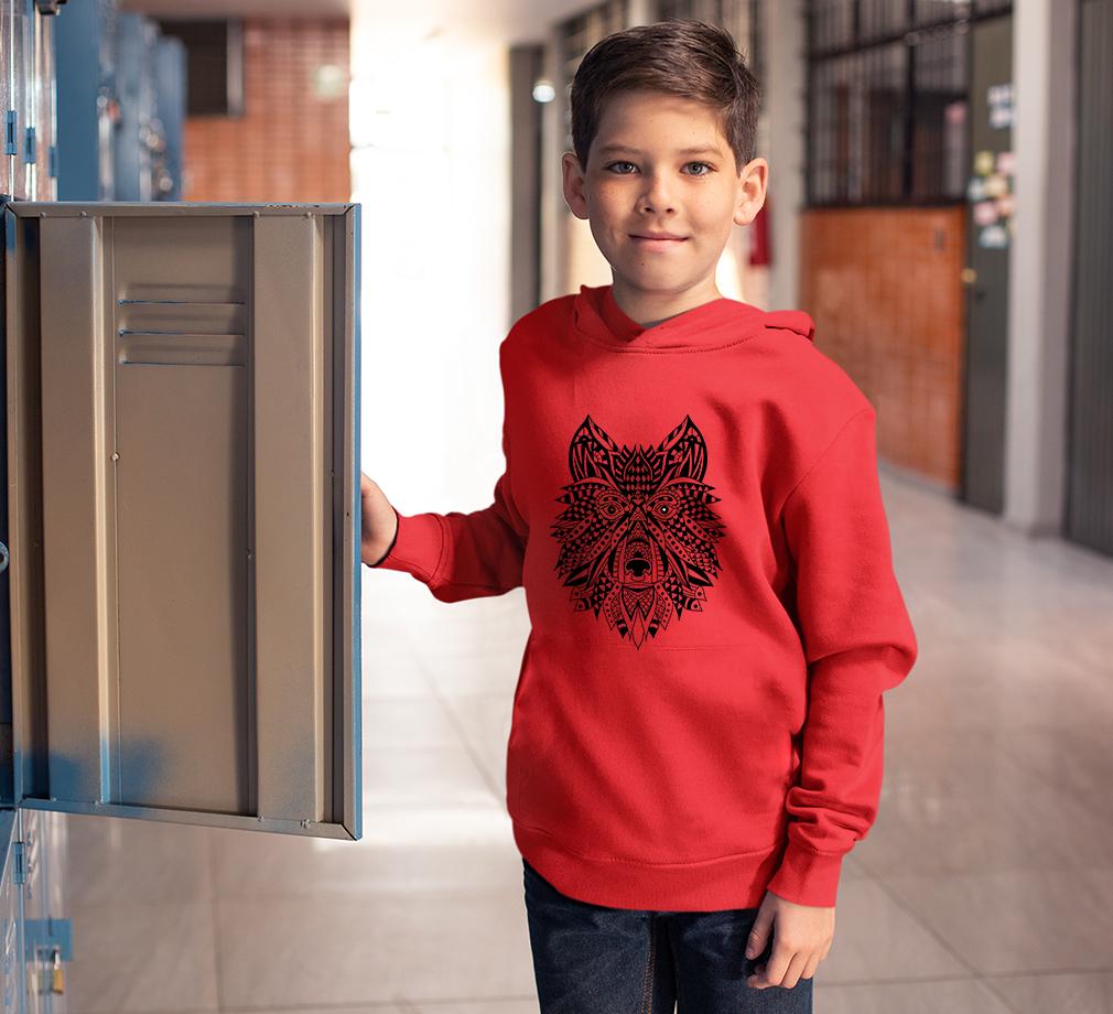 WOLF Boy Hoodies-KidsFashionVilla