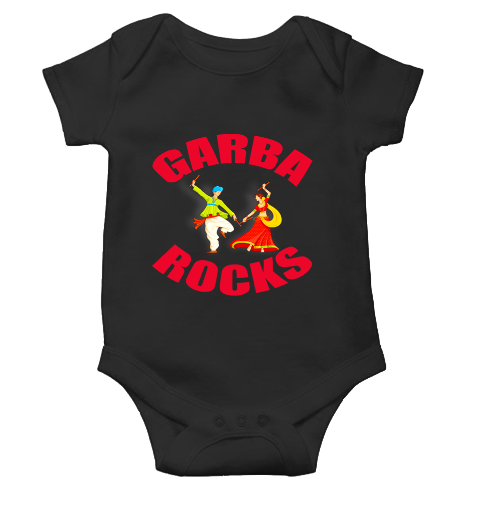 Garbha Rocks Rompers for Baby Boy- KidsFashionVilla