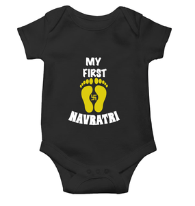 My First Navratri Rompers for Baby Boy- KidsFashionVilla