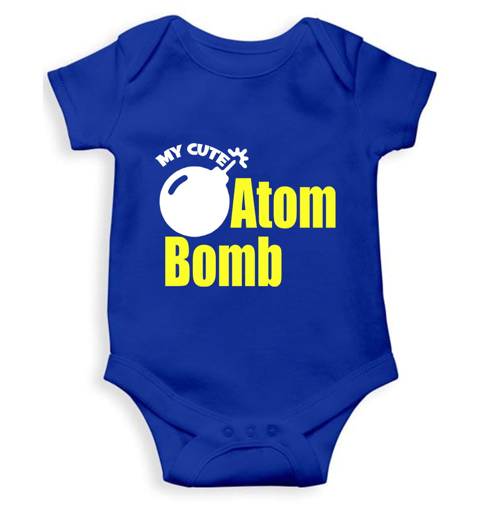 My Cute Atom Bomb Rompers for Baby Boy- KidsFashionVilla