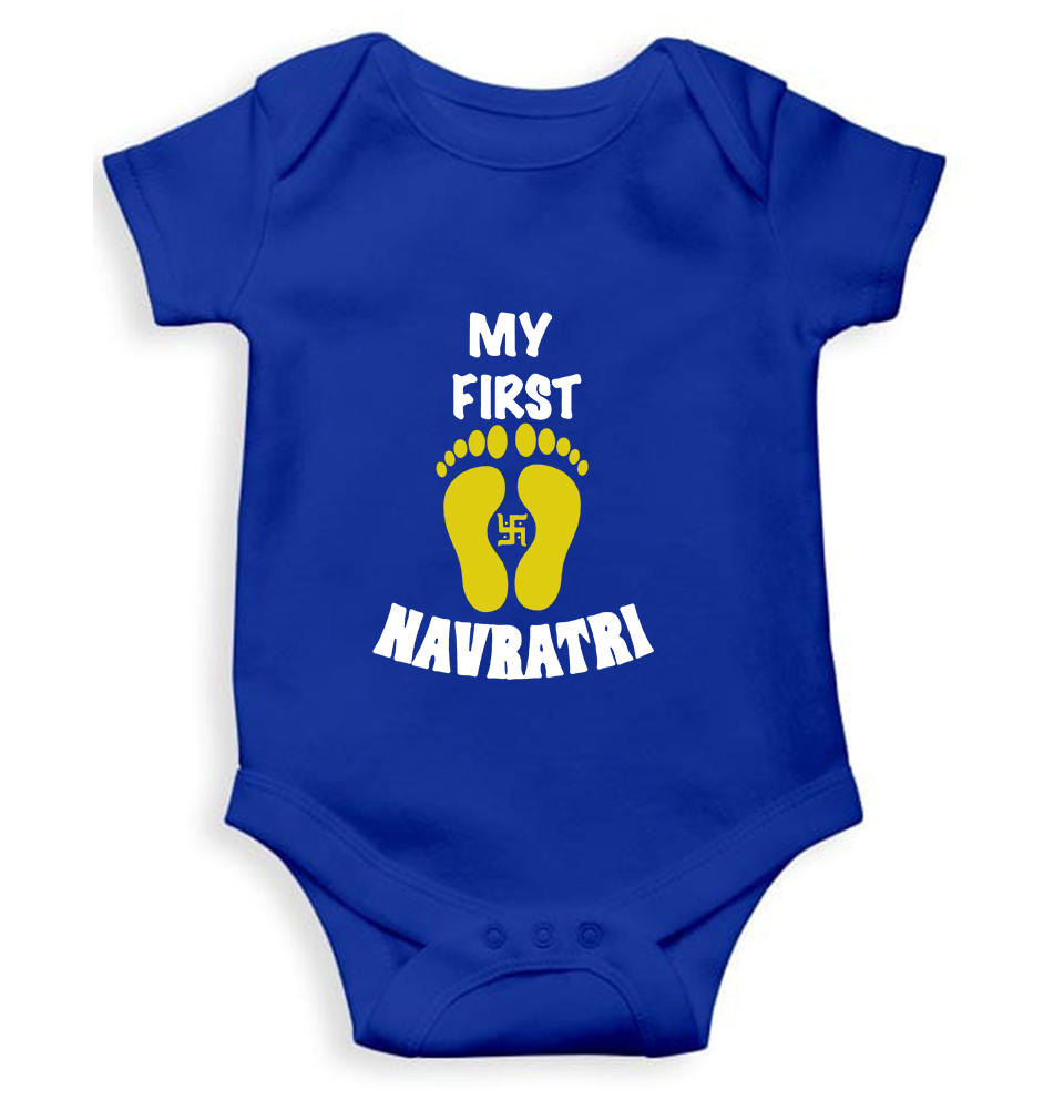 My First Navratri Rompers for Baby Boy- KidsFashionVilla