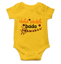 Load image into Gallery viewer, Chota Packet Bada Dhamaka Rompers for Baby Boy- KidsFashionVilla
