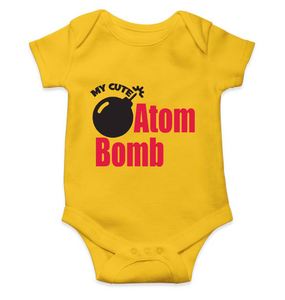 My Cute Atom Bomb Rompers for Baby Boy- KidsFashionVilla