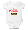 Customize Name Little Dhamaka Rompers for Baby Boy- KidsFashionVilla