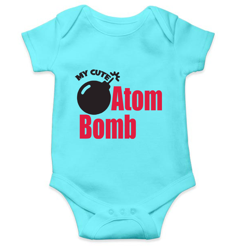 My Cute Atom Bomb Rompers for Baby Boy- KidsFashionVilla